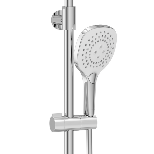 Imprese BILOVEC хром. Душова система Колона з носиком для ванни, soft-cube: 95-150/30/13. t030B00901SP 85311 фото