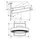 Rainfinity Верхнiй душ 250 3jet з настiнним тримачем, хром HANSGROHE 26232000 26232000 фото 2
