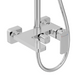Imprese BILOVEC хром. Душова система Колона з носиком для ванни, soft-cube: 95-150/30/13. t030B00901SP 85311 фото 3