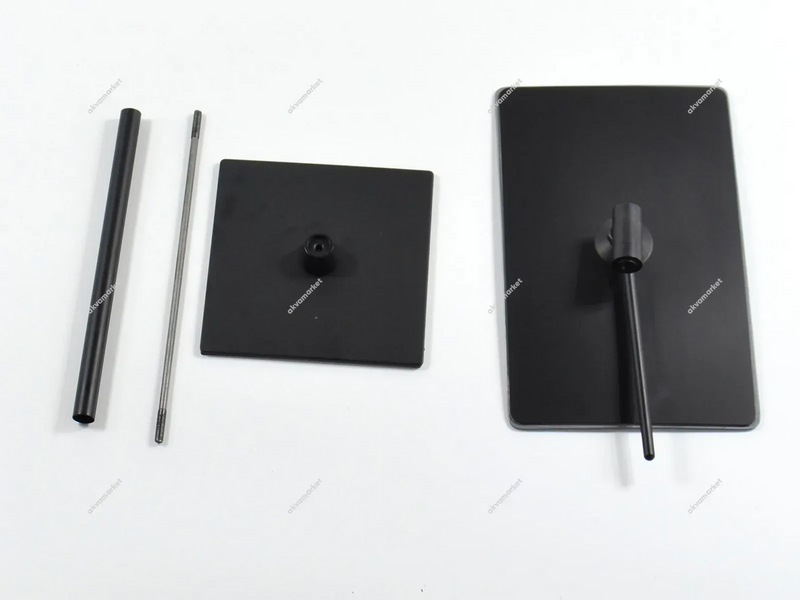 Volle чорний мат. Дзеркало косметичне, квадратне, на стіл. 2500.280204 2500.280204 фото