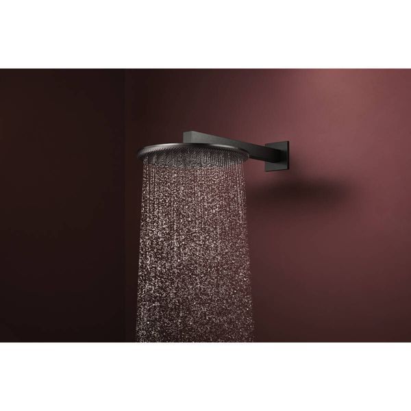 RAINDANCE ALIVE S верхній душ 300мм, 1 режим, колір чорний матовий хром HANSGROHE 24520340 24520340 фото