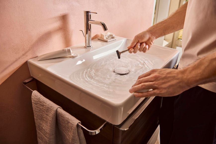 TECTURIS S змішувач для умивальника 110, одноважільний, CoolStart, pop-up, колір хром HANSGROHE 73314000 73314000 фото