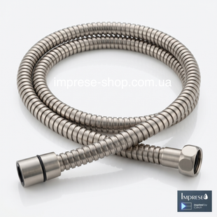 Imprese Brenta нікель мат. Шланг для душу SS 1750 мм нержсталь, anti-twist. ZMK0823060361 93607 фото
