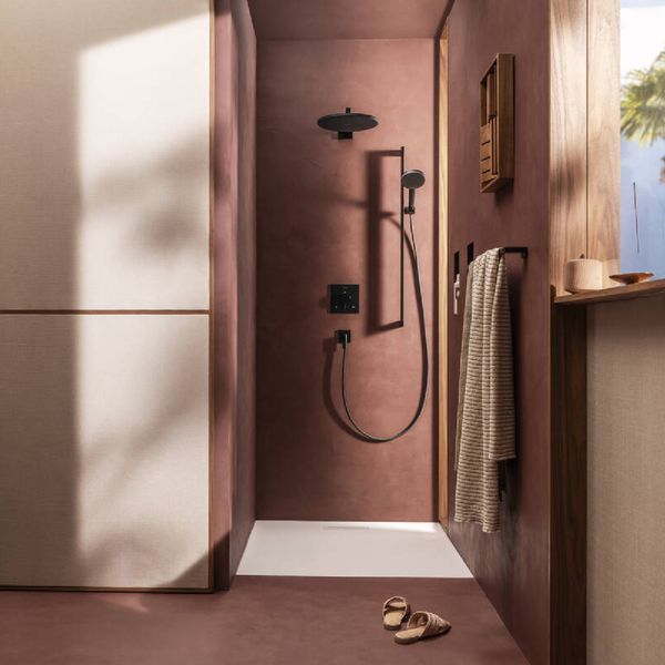 RAINDANCE ALIVE S верхній душ 300мм, 1 режим, колір чорний матовий HANSGROHE 24520670 24520670 фото
