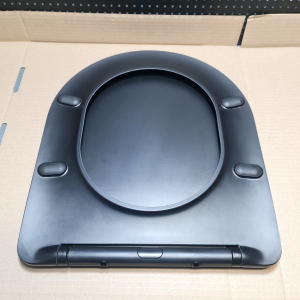 Imprese JESS (чорній мат). Cиденье-крішка для унитаза (415x360/125; slow-closing; Slim; Duroplast). i11330MB(2) i11330MB(2) фото