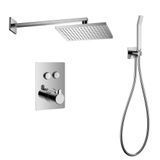 Imprese Smart Click хром. Душ-система, термостат врізний, 2 виходи, кнопки. ZMK101901219 ZMK101901219 фото