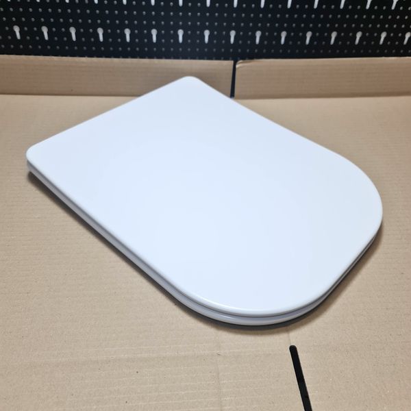 Volle HIPPO (білий). Сидіння-кришка для унітазу (420x340/125; slow-closing; duroplast). 099619 099619 фото