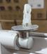 Сидіння-кришка для унітазу, з мікроліфтом (Magnit Lock - Quick release; Duroplast; біле). SU48916 SU48916 фото 12