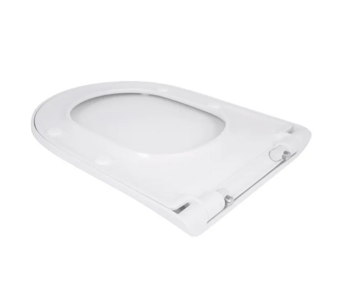 Сидіння-кришка для унітазу, з мікроліфтом (Magnit Lock - Quick release; Duroplast; біле). SU48916 SU48916 фото