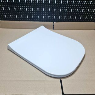Сидіння-кришка для унітазу Volle MEKKO (425x355/125; duroplast, slim, slow-closing). 96731 96731 фото