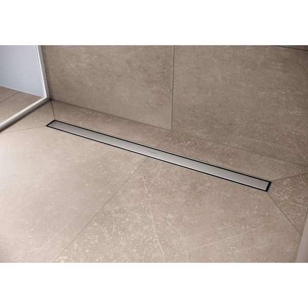 RAINDRAIN COMPACT монтажний комплект для стандартної установки 1000мм, колір нержавіюча сталь HANSGROHE 56182800 56182800 фото
