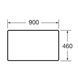 VICTORIA BASIC MODULAR стiльниця 89см, колiр дуб ROCA A857505155 A857505155 фото 2