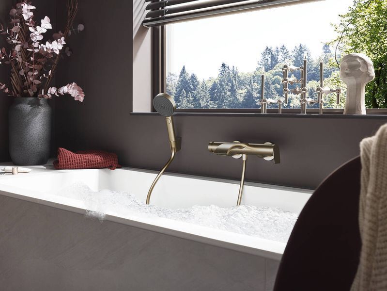 VIVENIS змішувач для ванни , шліфованна бронза Hansgrohe 75420140 75420140 фото