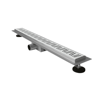 i-FLOW S лінійний трап 70см лоток канал, сухий затвор, з решіткою, Imprese d44700S22 d44700S22 фото