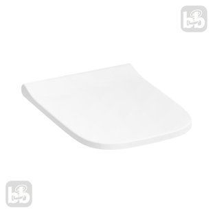 Сиденье крышка для унитаза SoftClosing QuickRelease, белая, GEBERIT SMYLE SQUARE 500.687.01.1 500.687.01.1 фото