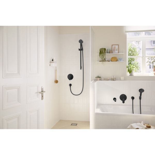 REBRIS S змішувач для душу ПМ, чорний матовий HANSGROHE 72667670 72667670 фото