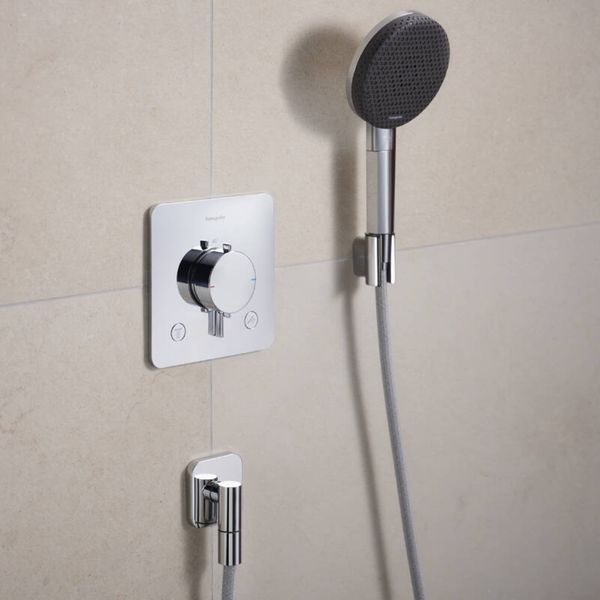 ECOSTAT COMFORT Q термостат для 2х споживачів, ПМ, хром HANSGROHE 33713000 33713000 фото