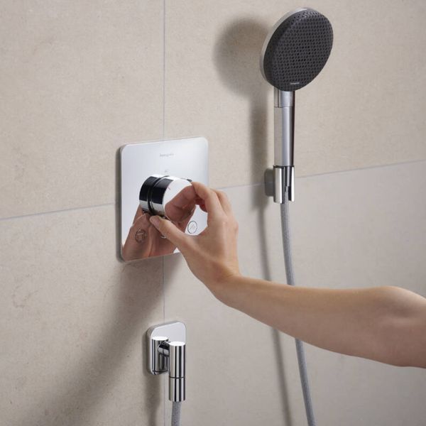 ECOSTAT COMFORT Q термостат для 2х споживачів, ПМ, хром HANSGROHE 33713000 33713000 фото