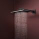 RAINDANCE ALIVE Q верхній душ 210/340мм, 1 режим, колір шліфованний чорний хром Hansgrohe 24530340 24530340 фото 4