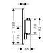 ECOSTAT COMFORT Q термостат для 2х споживачів, ПМ, хром HANSGROHE 33713000 33713000 фото 2
