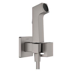 HANSGROHE E гігієнічний душ 1jet EcoSmart, зі шлангом 1,25 м та тримачем, шліфованний чорний хром HANSGROHE 29233340 29233340 фото