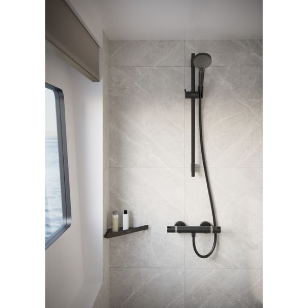 Ecostat Термостат для душу Comfort, зовнiшньго монтажу, матовий чорний HANSGROHE 13116670 13116670 фото