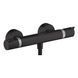 Ecostat Термостат для душу Comfort, зовнiшньго монтажу, матовий чорний HANSGROHE 13116670 13116670 фото 1