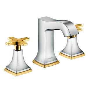Metropol Classic Змішувач для раковини, двувентильний (хром/золото) HANSGROHE 31306090 31306090 фото