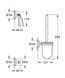 Набор аксессуаров Grohe Essentials City restroom 40407001 40407001 фото 2