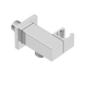 Imprese i-BATH хром. Під'єднання шланга з тримачем для лійки, cube, латунь. f03600101TE 101121 фото 1