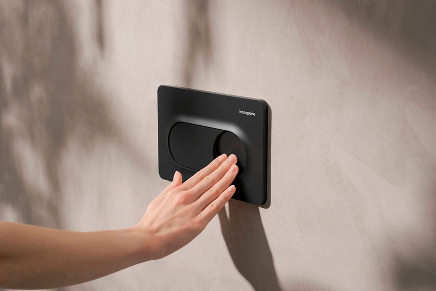 iFRAME ORIGINAL S змивна клавіша, чорна матова HANSGROHE 66002670 66002670 фото