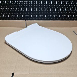 Volle Amadeus M Slim (білий). Сидіння-кришка для унітазу (420x360/170+60; з мікроліфтом; з кріпленням). 76999 76999 фото