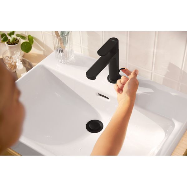 REBRIS S змішувач для умивальника 110, чорний матовий HANSGROHE 72517670 72517670 фото