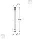 Гладкий Шланг для душу 200см, TwistStop, хром, Grohe SILVERFLEX 27137001 27137001 фото 2