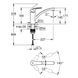 Змішувач для кухні GROHE EUROSMART NEW 33281003, хром Grohe33281003 33281003 фото 2