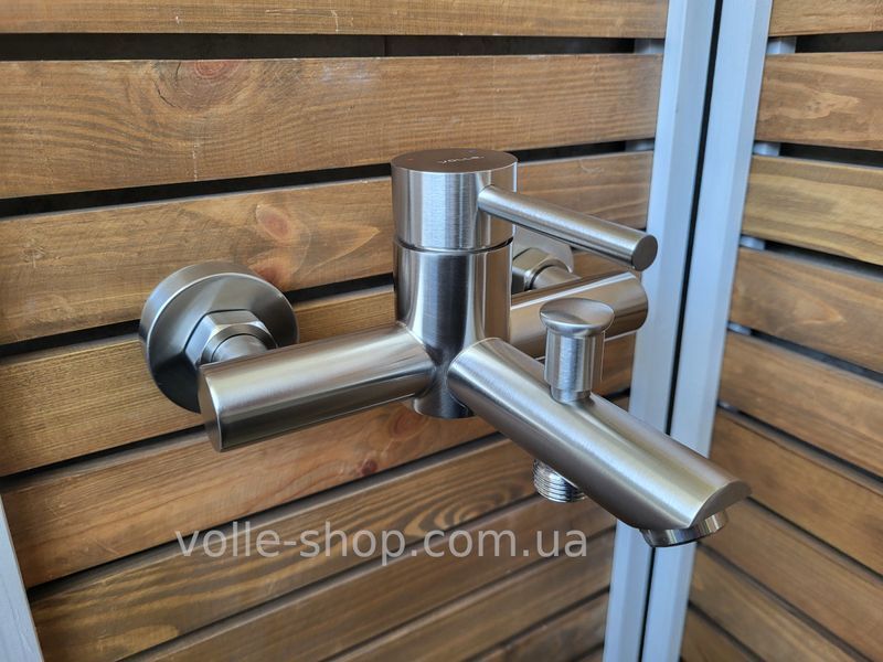 Volle Cruze нікель. Змішувач для ванни (EN-35S/D; клапан; латунь). 1547.030102 1547.030102 фото