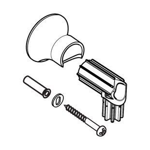 Hansgrohe кріпильний елемент для штанги Unica C HANSGROHE 95171000 95171000 фото