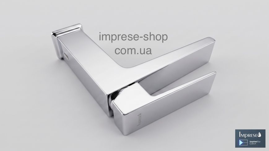 Imprese Judit хром. Змішувач для умивальника квадратний: 136x120/35 мм; 1/2; латунь. f03510801AA 93682 фото