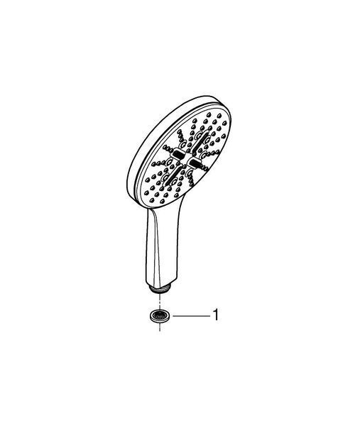 Лійка ручного душу 3 режими GROHE RAINSHOWER 26574000 26574000 фото