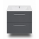 Шкафчик 60см серый с умывальником Imprese VALTICE f3202G f3202G фото 2