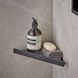 ADDSTORIS полиця кутова, колір чорний матовий HANSGROHE 41741670 41741670 фото 6