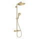CROMA SELECT S душова система Showerpipe 280, 1jet, з термостатом, з ручним душем Raindance Select S 120, 3jet, полiроване золото HANSGROHE 26890990 26890990 фото 1