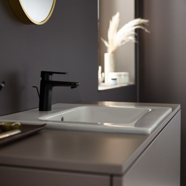 VERNIS BLEND змішувач для умивальника, чорний матовий HANSGROHE 71551670 71551670 фото