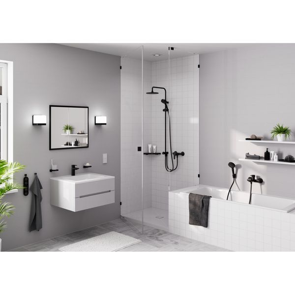 ADDSTORIS гачок, колiр чорний матовий HANSGROHE 41742670 41742670 фото