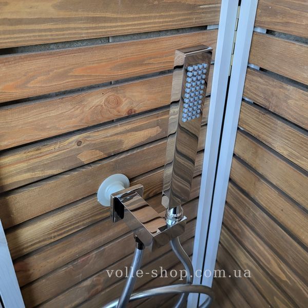 Volle CASCADA B65 хром. Набор для душа: лейка стик квадратая, шланг, держатель. 1586.170301 1586.170301 фото