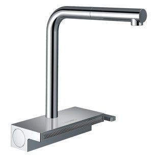 AGUNO SELECT змiшувач для кухнi 250, 2jet , з витяжним виливом Sbox HANSGROHE 73830000 73830000 фото