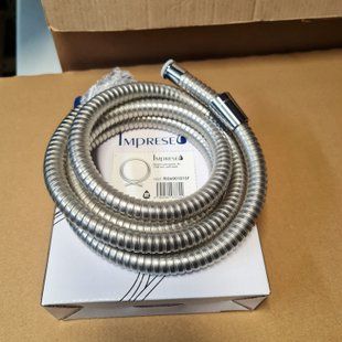Imprese (хром). Силіконовий Шланг для душу 170см, нержсталь, anti-twist. f03600101SF f03600101SF фото