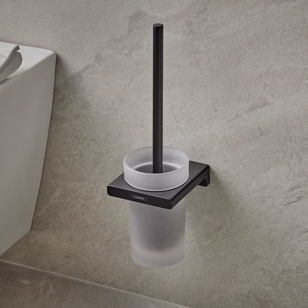 ADDSTORIS йоржик, колір чорний матовий HANSGROHE 41752670 41752670 фото