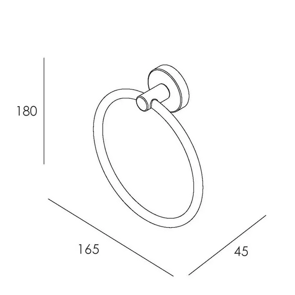 Полотенцедержатель в форме кольца, Imprese Skala 131275 131275 фото