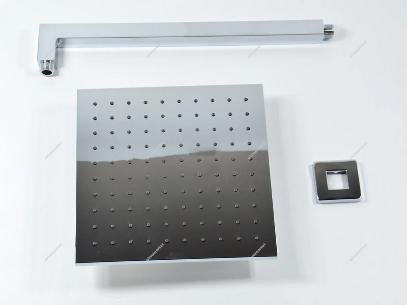 IMPRESE VALTICE хром. Душ верхній 250 мм, з кронштейном, квадратний. VR-15320 (S) 47453 фото